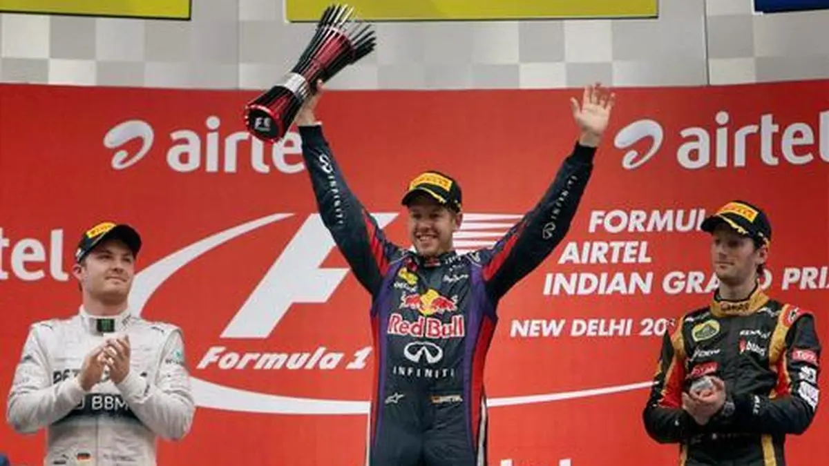 Vettel reigns supreme in Indian GP, clinches 4th straight F1 title